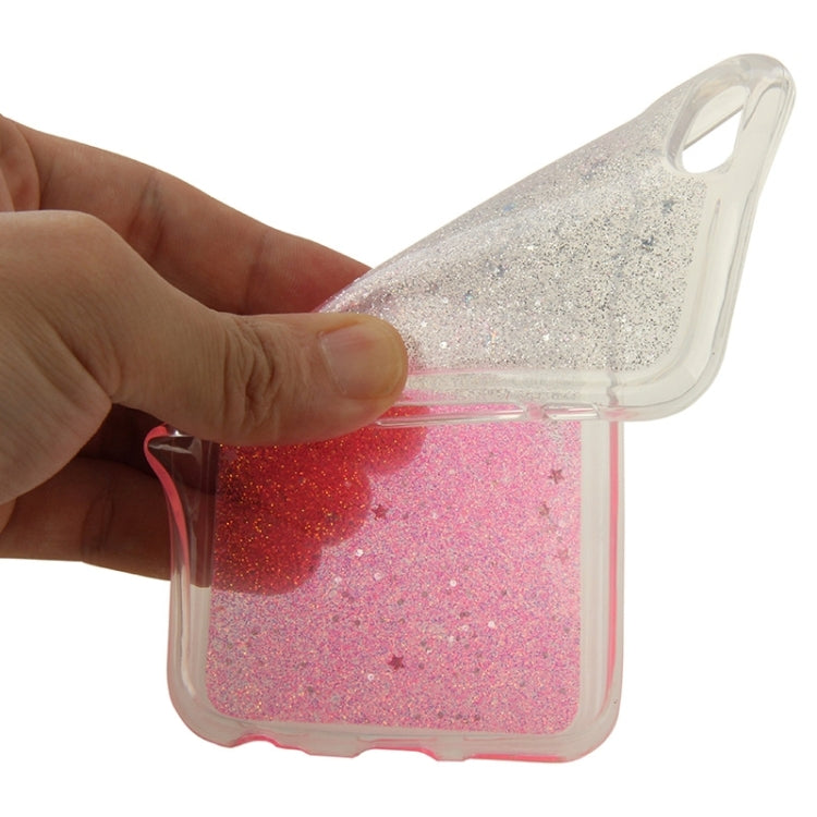 Two-Tone Star Sequins Flash Powder Series TPU Protective Case for iPhone 6 & 6S