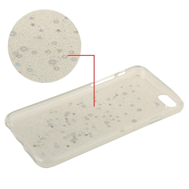 Transparent Star Sequins Flash Powder Series TPU Protective Case for iPhone 6 & 6S