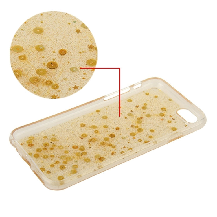 Transparent Star Sequins Flash Powder Series TPU Protective Case for iPhone 6 & 6S