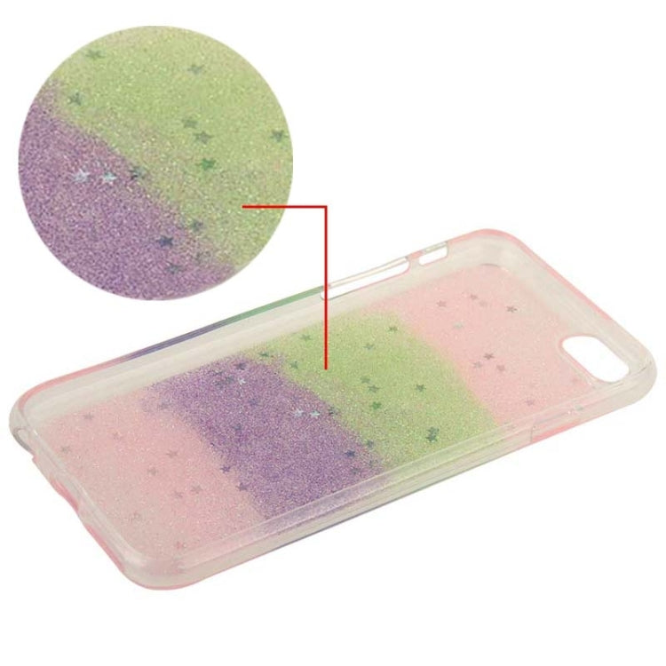 Multicolor Star Sequins Flash Powder Series TPU Protective Case for iPhone 6 & 6S