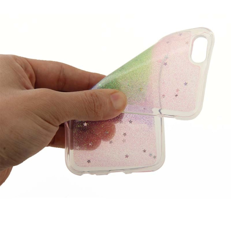 Multicolor Star Sequins Flash Powder Series TPU Protective Case for iPhone 6 & 6S