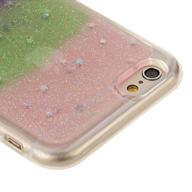 Multicolor Star Sequins Flash Powder Series TPU Protective Case for iPhone 6 & 6S