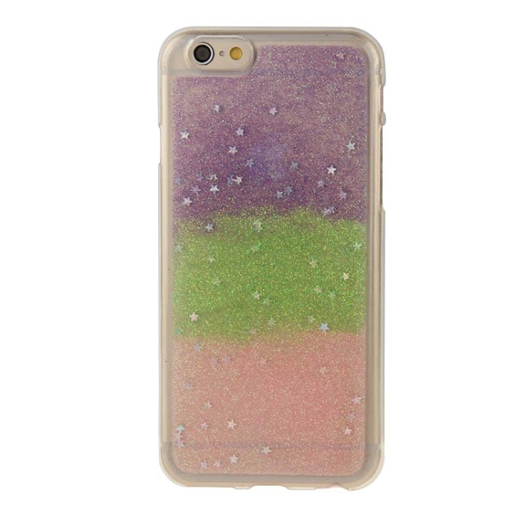 Multicolor Star Sequins Flash Powder Series TPU Protective Case for iPhone 6 & 6S