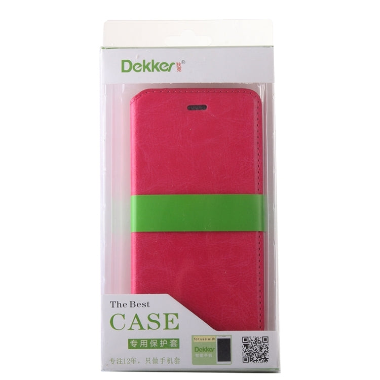 For iPhone 6 Plus & 6s Plus Crazy Horse Texture Horizontal Flip Solid Color Leather Case