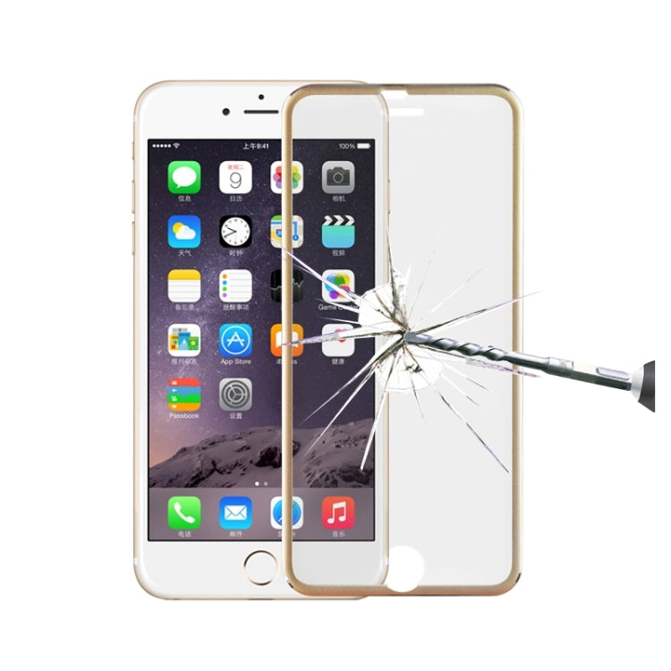 Titanium Alloy Metal Tempered Glass Film For iPhone 6 Plus/7 Plus/8 Plus