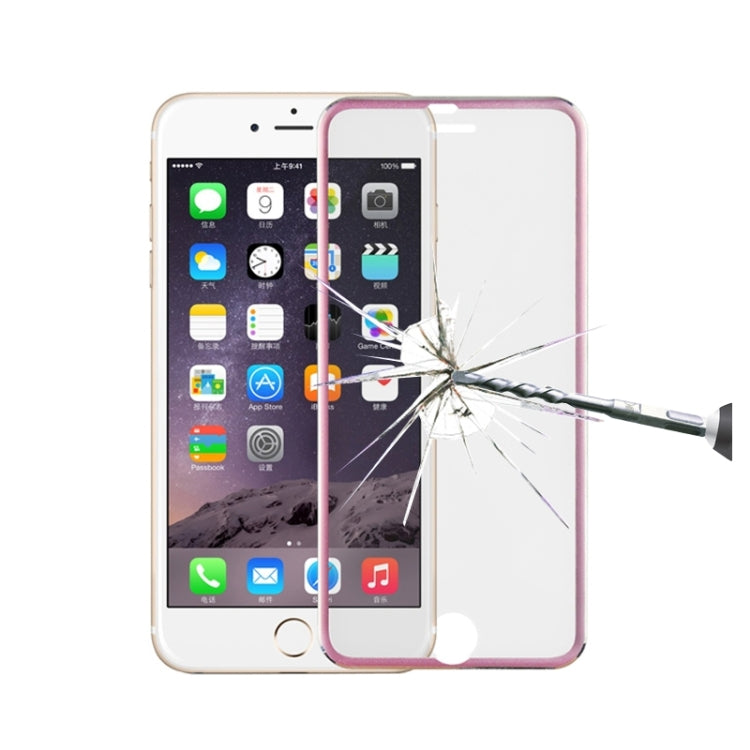 Titanium Alloy Metal Tempered Glass Film For iPhone 6 Plus/7 Plus/8 Plus