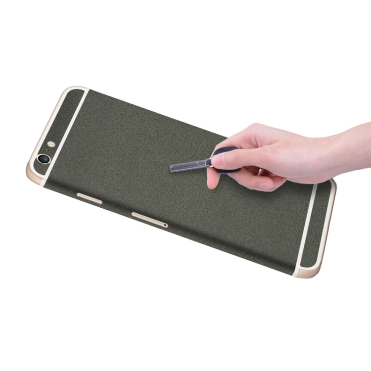 Colorized Frosted Flash Powder Back Screen Protective Film for iPhone 6 Plus & 6s Plus