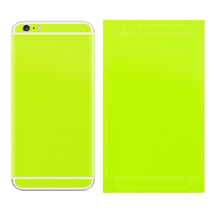 Colorized Frosted Flash Powder Back Screen Protective Film for iPhone 6 Plus & 6s Plus