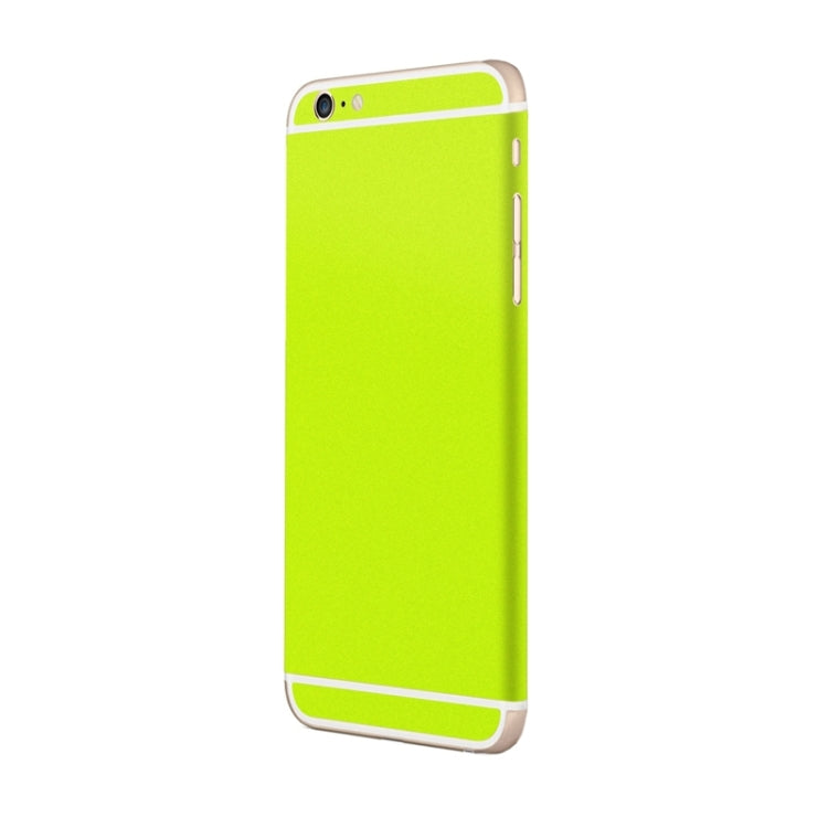 Colorized Frosted Flash Powder Back Screen Protective Film for iPhone 6 Plus & 6s Plus