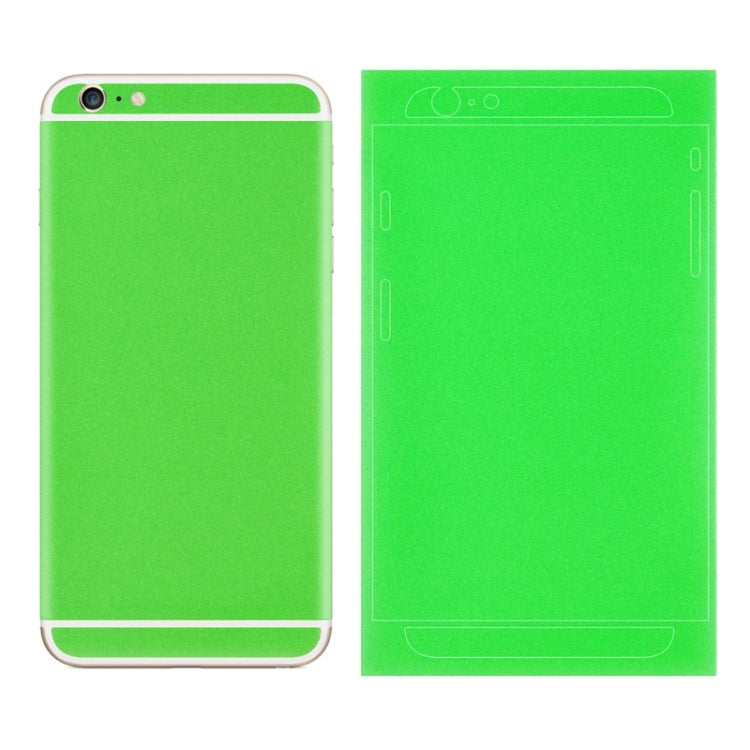 Colorized Frosted Flash Powder Back Screen Protective Film for iPhone 6 Plus & 6s Plus