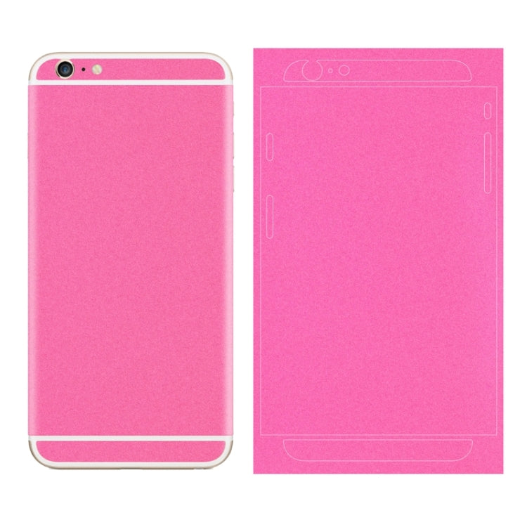 Colorized Frosted Flash Powder Back Screen Protective Film for iPhone 6 Plus & 6s Plus