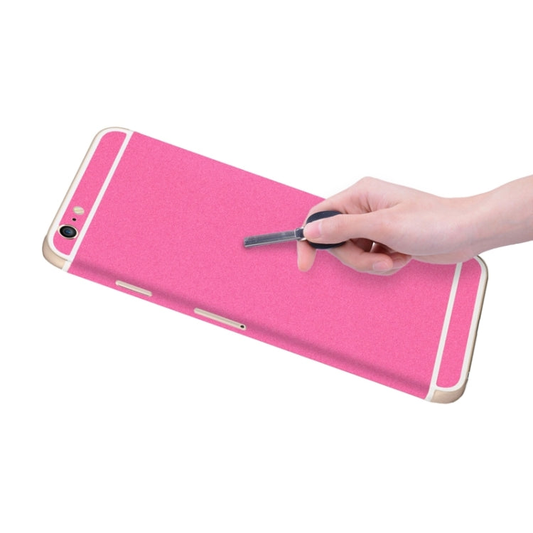 Colorized Frosted Flash Powder Back Screen Protective Film for iPhone 6 Plus & 6s Plus