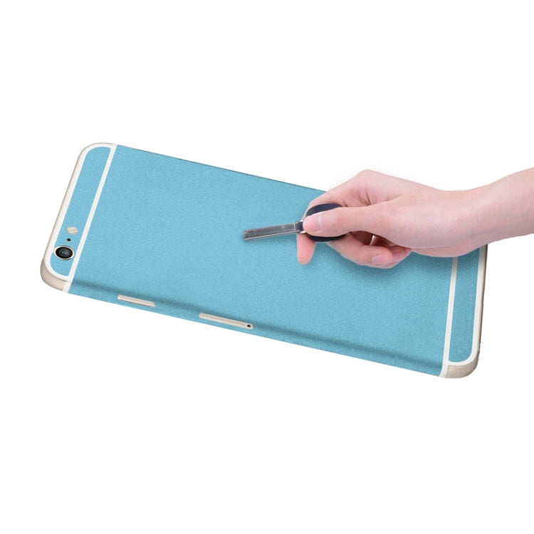 Colorized Frosted Flash Powder Back Screen Protective Film for iPhone 6 Plus & 6s Plus