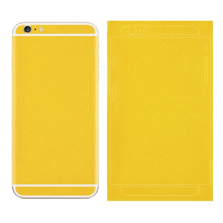 Colorized Frosted Flash Powder Back Screen Protective Film for iPhone 6 Plus & 6s Plus