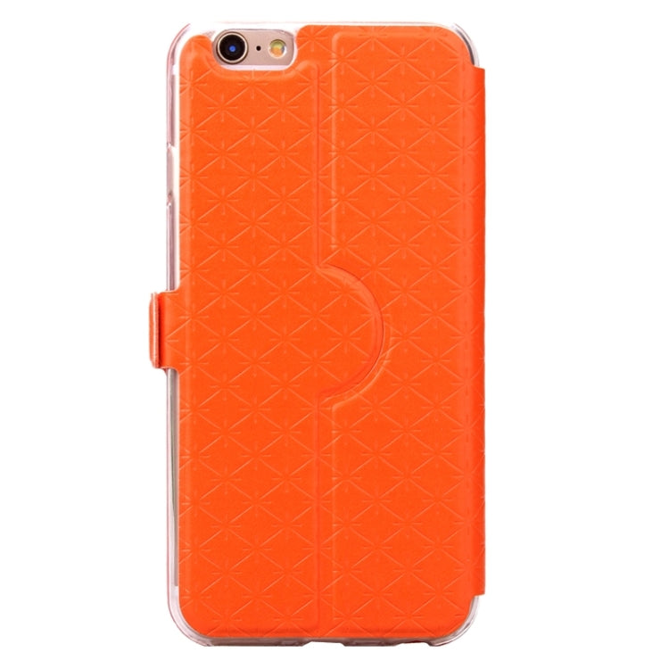 For iPhone 6 Plus & 6s Plus Argyles Texture Horizontal Flip Solid Color Leather Case with Holder & Card Slot & Call Display ID