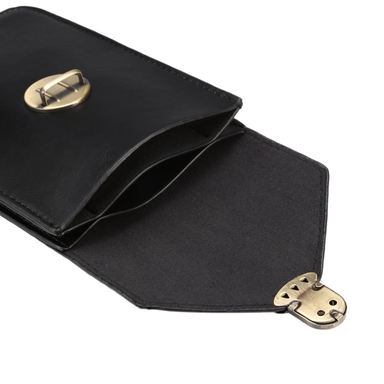 5.7 Inch Universal Fashionable Vertical Crazy Horse Texture Three Layers Multi-function Leather Case / Waist Bag for iPhone 6 Plus & 6S Plus, Galaxy S7 Edge / G935 &