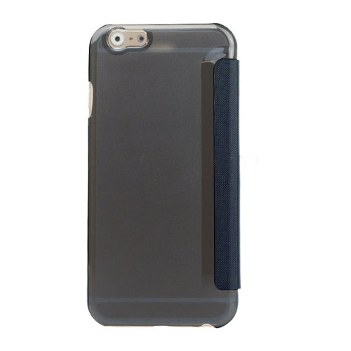 Horizontal Flip Leather Case with Call Display ID for iPhone 6 Plus