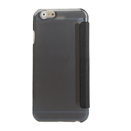 Horizontal Flip Leather Case with Call Display ID for iPhone 6 Plus