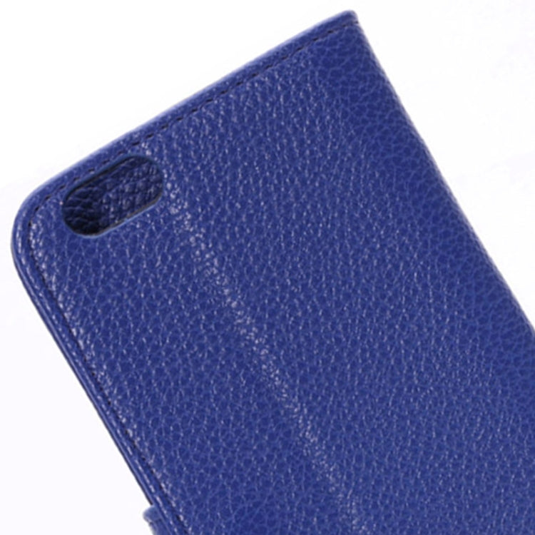 Litchi Texture Leather Case with Card Slots and Holder for iPhone 6 Plus & 6S Plus