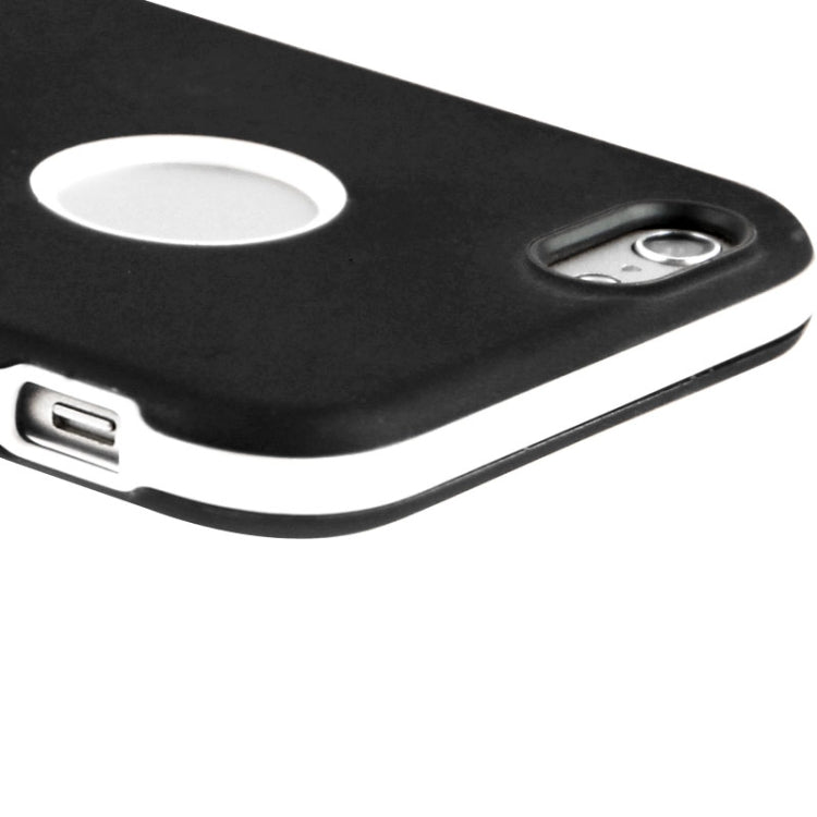 Frosted TPU Case with Detachable Plastic Frame & Holder for iPhone 6 Plus & 6S Plus