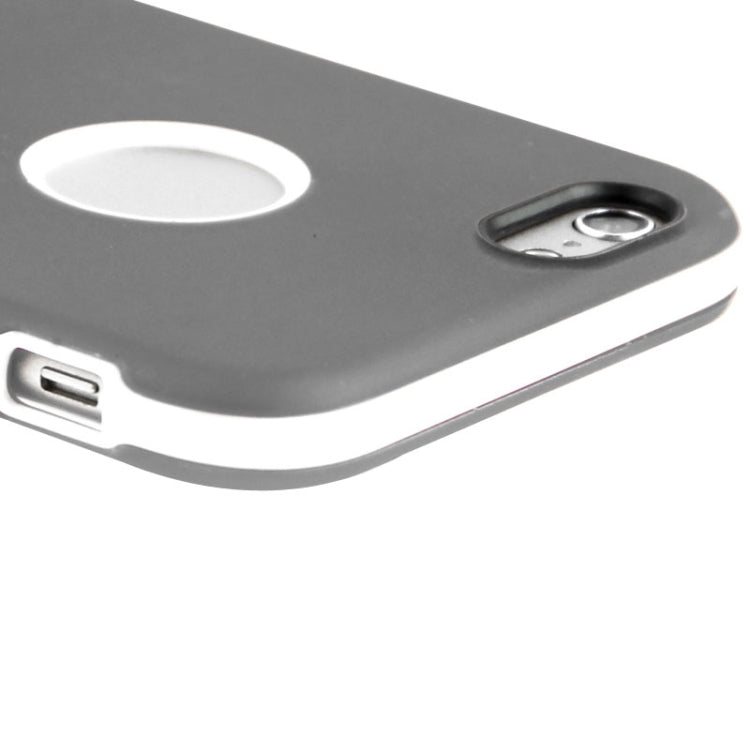 Frosted TPU Case with Detachable Plastic Frame & Holder for iPhone 6 Plus & 6S Plus
