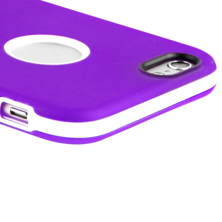 Frosted TPU Case with Detachable Plastic Frame & Holder for iPhone 6 Plus & 6S Plus