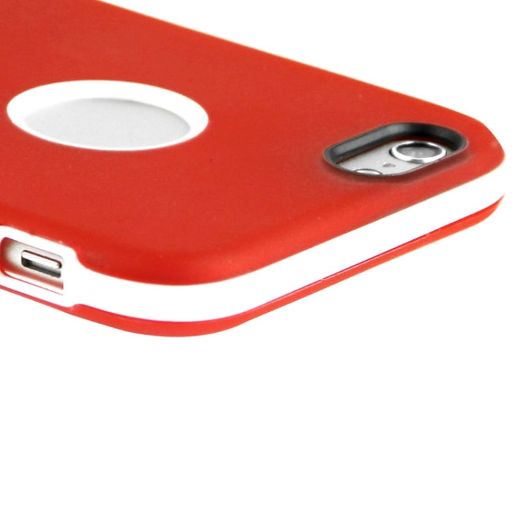 Frosted TPU Case with Detachable Plastic Frame & Holder for iPhone 6 Plus & 6S Plus