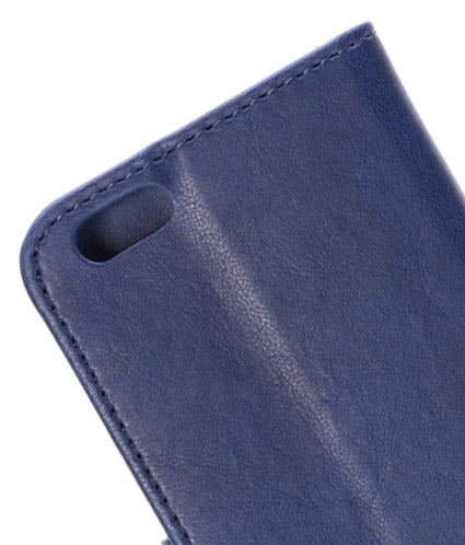 Crazy Horse Texture Horizontal Flip Leather Case with Card Slot and Holder for iPhone 6 Plus & 6S Plus