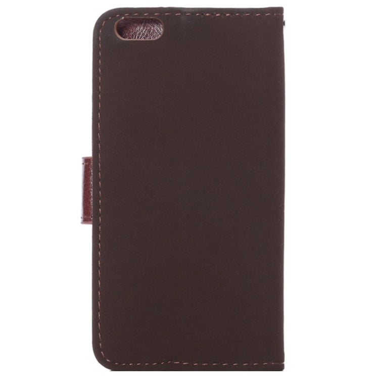 Canvas Texture Horizontal Flip Leather Case with Card Slots & Holder for iPhone 6 Plus & 6S Plus