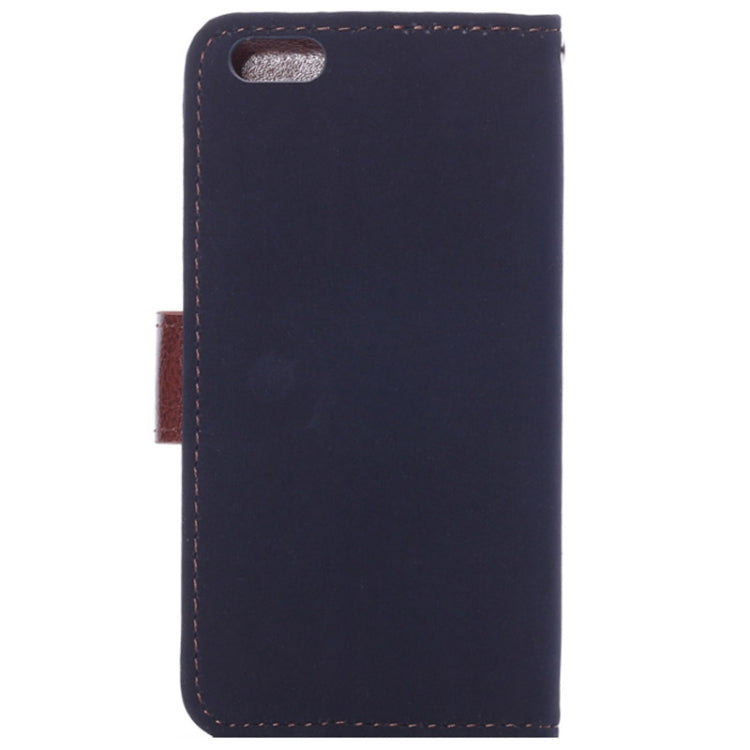 Canvas Texture Horizontal Flip Leather Case with Card Slots & Holder for iPhone 6 Plus & 6S Plus