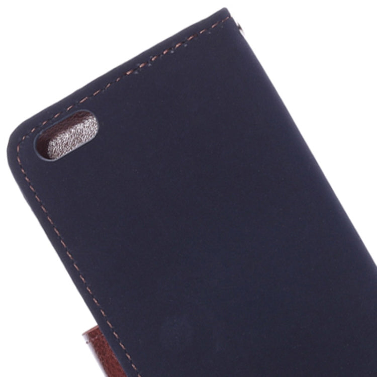Canvas Texture Horizontal Flip Leather Case with Card Slots & Holder for iPhone 6 Plus & 6S Plus