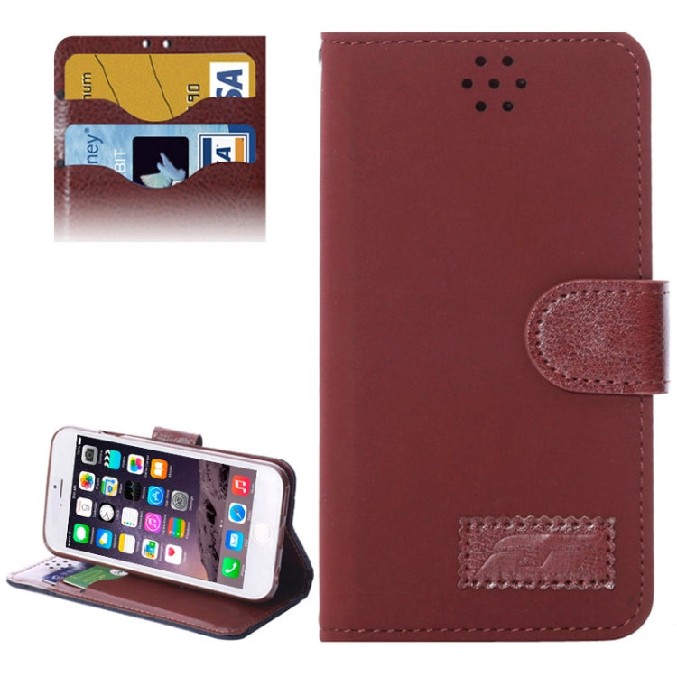 Canvas Texture Horizontal Flip Leather Case with Card Slots & Holder for iPhone 6 Plus & 6S Plus