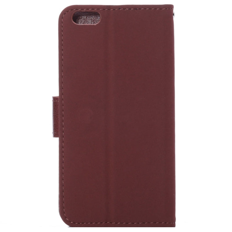 Canvas Texture Horizontal Flip Leather Case with Card Slots & Holder for iPhone 6 Plus & 6S Plus