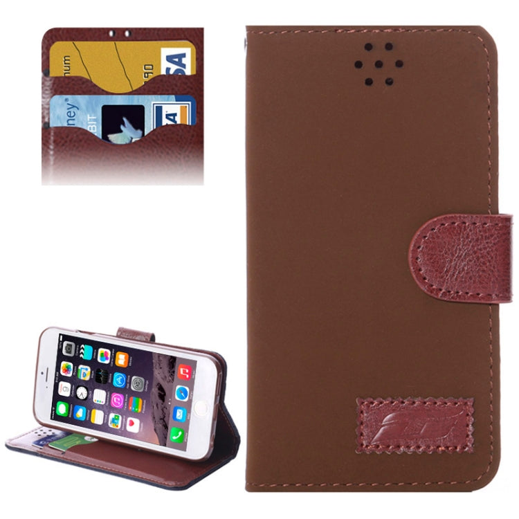 Canvas Texture Horizontal Flip Leather Case with Card Slots & Holder for iPhone 6 Plus & 6S Plus