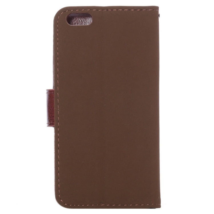 Canvas Texture Horizontal Flip Leather Case with Card Slots & Holder for iPhone 6 Plus & 6S Plus