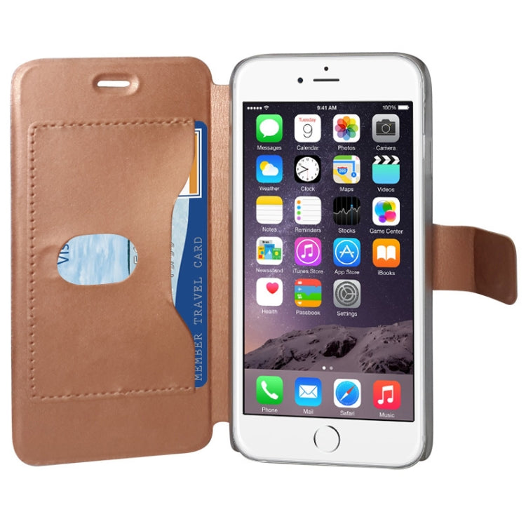 Voltage Horizontal Flip Leather Case with Card Slots & Holder for iPhone 6 Plus & 6S Plus