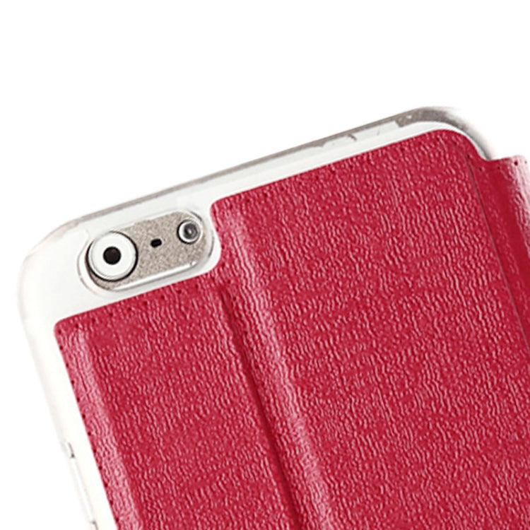 Oracle Texture Horizontal Flip Leather Case with Holder for iPhone 6 Plus & 6S Plus