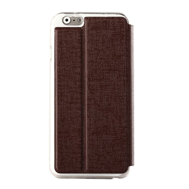 Oracle Texture Horizontal Flip Leather Case with Holder for iPhone 6 Plus & 6S Plus