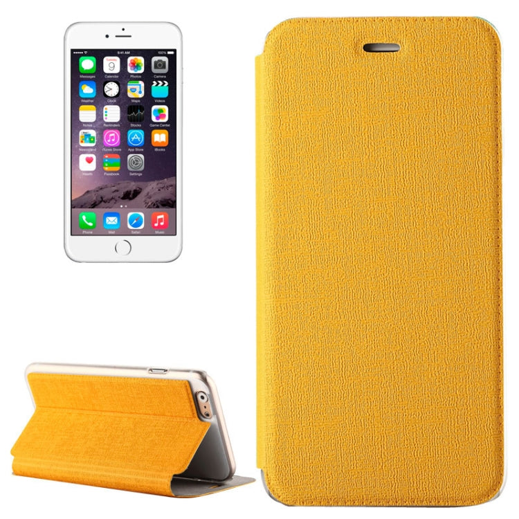 Oracle Texture Horizontal Flip Leather Case with Holder for iPhone 6 Plus & 6S Plus