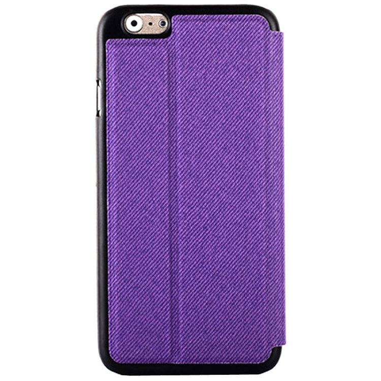 Denim Texture Horizontal Flip Leather Case with Holder for iPhone 6 Plus & 6S Plus