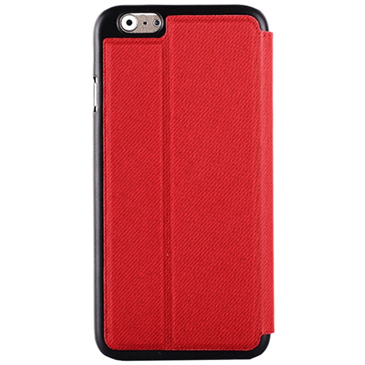 Denim Texture Horizontal Flip Leather Case with Holder for iPhone 6 Plus & 6S Plus