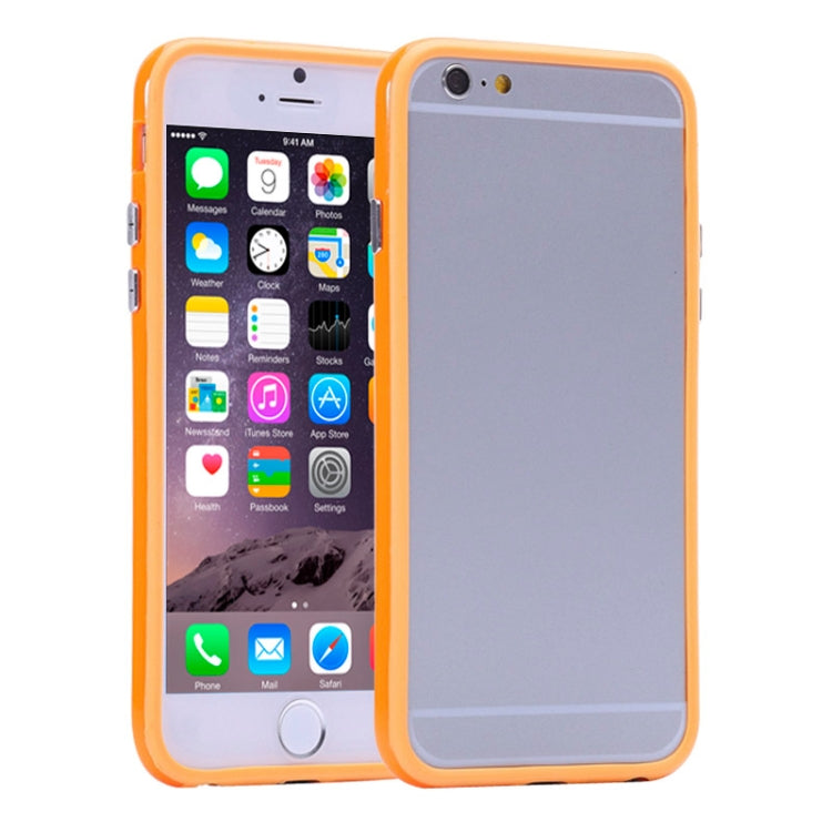 Pure Color Plastic + TPU Bumper Frame Case for iPhone 6 Plus & 6S Plus
