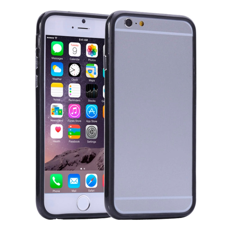 Pure Color Plastic + TPU Bumper Frame Case for iPhone 6 Plus & 6S Plus