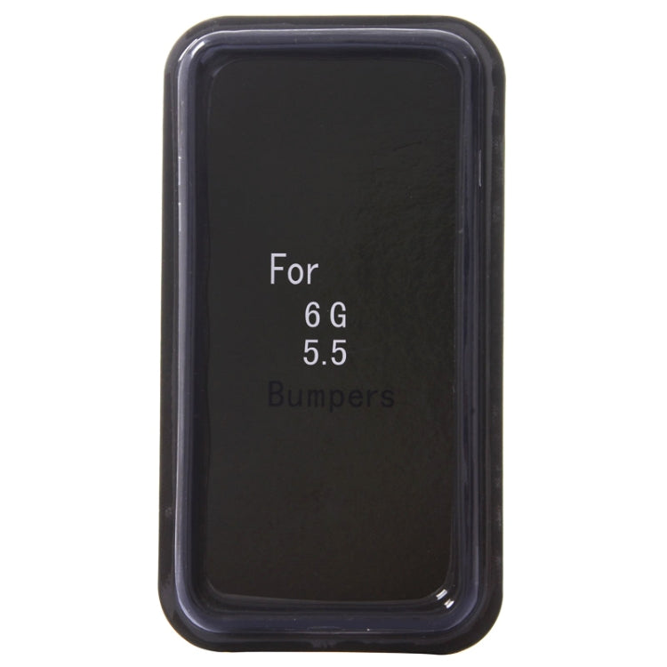 Pure Color Plastic + TPU Bumper Frame Case for iPhone 6 Plus & 6S Plus