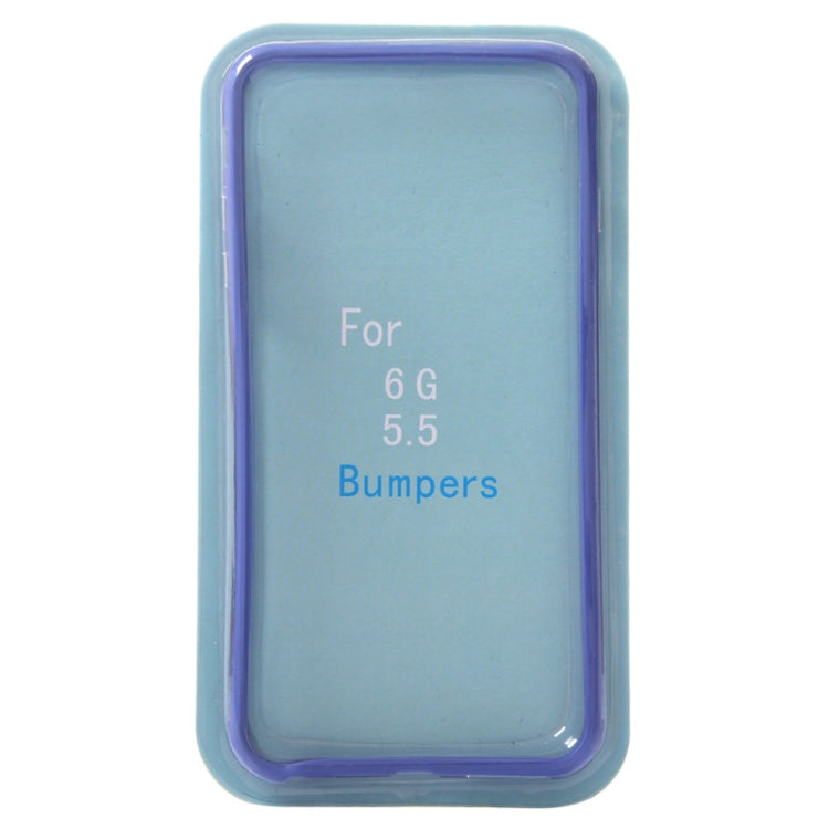 Pure Color Plastic + TPU Bumper Frame Case for iPhone 6 Plus & 6S Plus