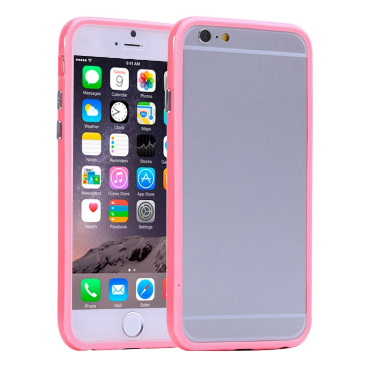Pure Color Plastic + TPU Bumper Frame Case for iPhone 6 Plus & 6S Plus