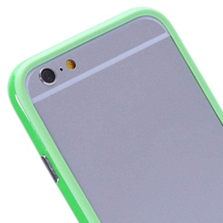 Pure Color Plastic + TPU Bumper Frame Case for iPhone 6 Plus & 6S Plus