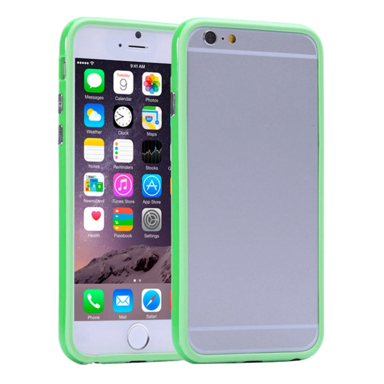 Pure Color Plastic + TPU Bumper Frame Case for iPhone 6 Plus & 6S Plus