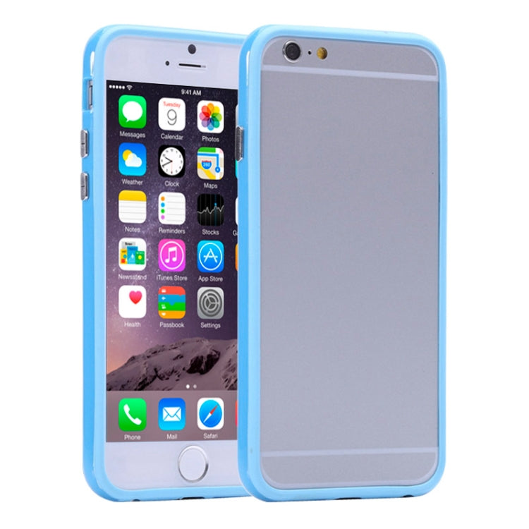 Pure Color Plastic + TPU Bumper Frame Case for iPhone 6 Plus & 6S Plus