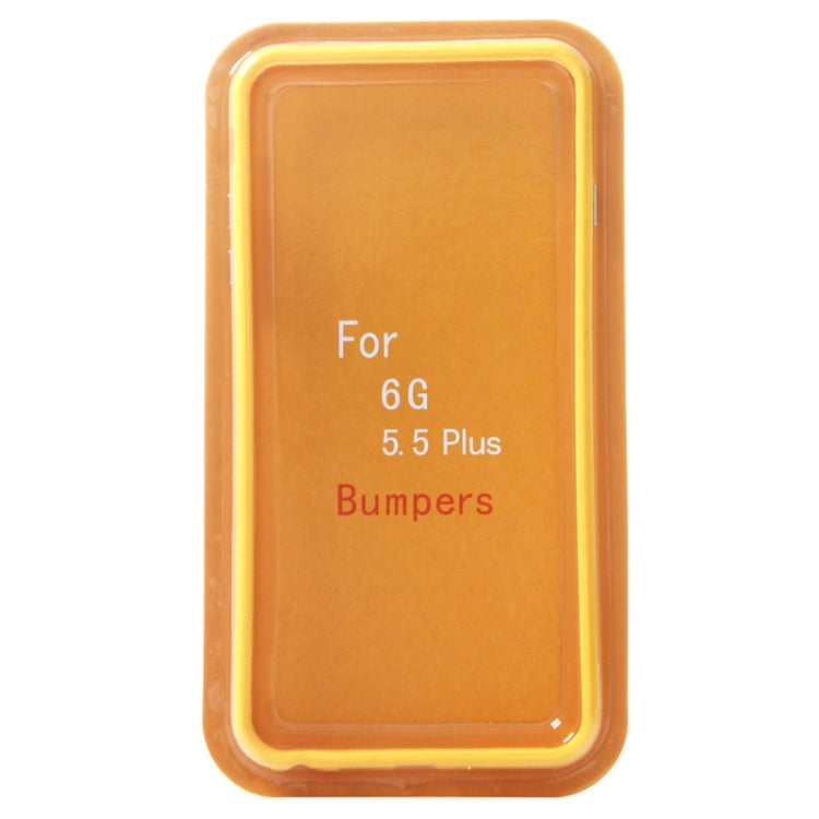Pure Color Plastic + TPU Bumper Frame Case for iPhone 6 Plus & 6S Plus